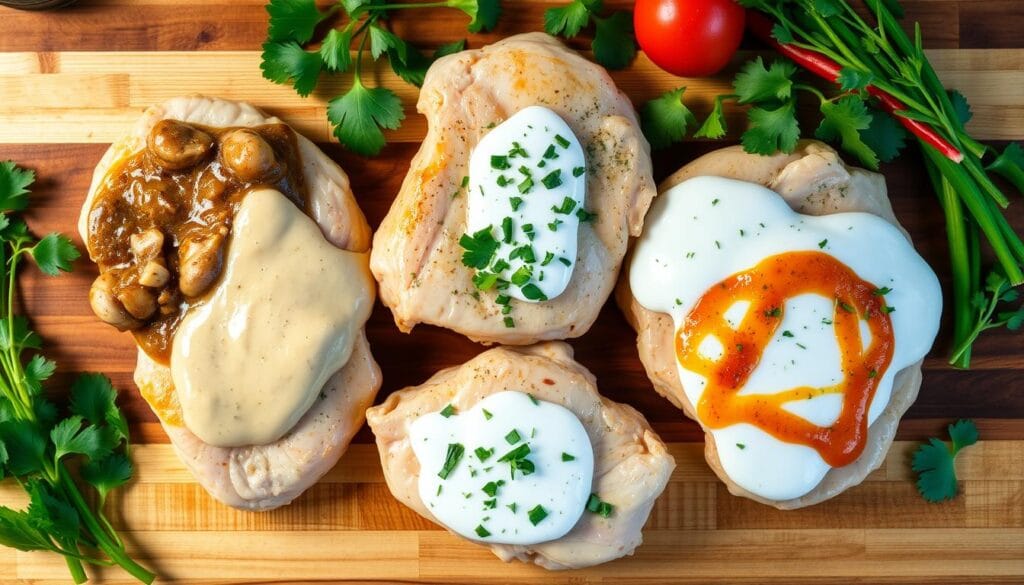 Creamy Chicken Thigh Sauce Variations