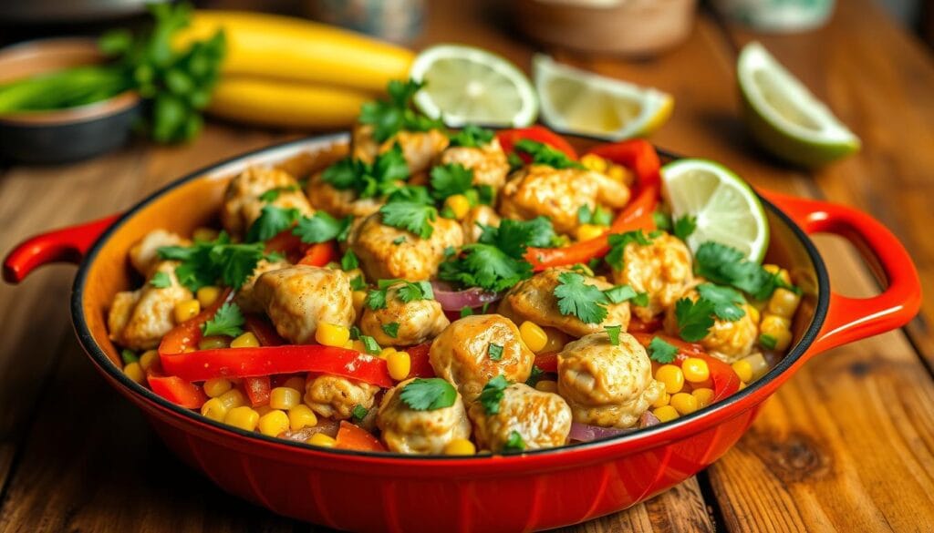 Easy Chicken Entrees Fiesta Skillet